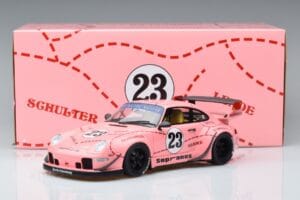 Porsche 911 993 RWB Pink Pig Asia Edition GT Spirit 1:18 GT762 Gyanta – 6. kép a 6-ből