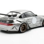 Porsche 911 993 RWB Ezüst Phantom Asia Edition GT Spirit 1:18 CLDC017 Gyanta - image 2 of 6