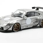 Porsche 911 993 RWB Ezüst Phantom Asia Edition GT Spirit 1:18 CLDC017 Gyanta