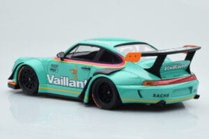 Porsche 911 993 RWB Vaillant GT Spirit 1:18 GT869 Gyanta – 5. kép a 6-ből