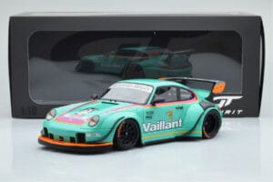 Porsche 911 993 RWB Vaillant GT Spirit 1:18 GT869 Gyanta – 6. kép a 6-ből