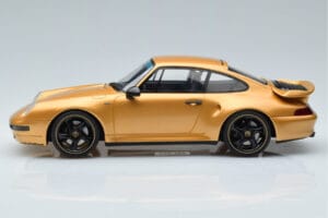 Porsche 911 993 Turbo S Project Gold GT Spirit 1:18 GT836 Gyanta – 3. kép a 6-ből