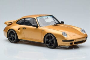Porsche 911 993 Turbo S Project Gold GT Spirit 1:18 GT836 Gyanta – 4. kép a 6-ből