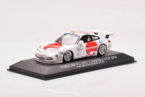 Porsche 911 996 GT3 Cup Team Araxa Buchbinder Racing #27 Landen Porsche Carrera Cup 2004 Minichamps 1:43 400046227 Fém – 2. kép a 4-ből