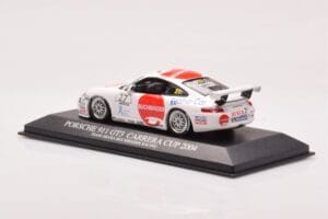 Porsche 911 996 GT3 Cup Team Araxa Buchbinder Racing #27 Landen Porsche Carrera Cup 2004 Minichamps 1:43 400046227 Fém – 3. kép a 4-ből