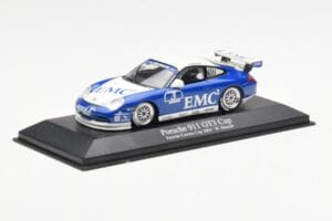 Porsche 911 996 GT3 Cup EMC2 #3 W. Henzler Porsche Carrera Cup 2004 Minichamps 1:43 400046203 Fém – 2. kép a 3-ből