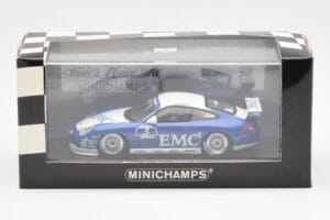 Porsche 911 996 GT3 Cup EMC2 #3 W. Henzler Porsche Carrera Cup 2004 Minichamps 1:43 400046203 Fém – 3. kép a 3-ből