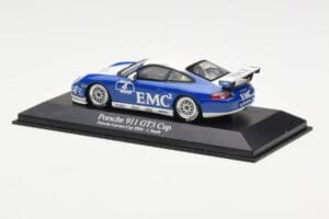 Porsche 911 996 GT3 Cup EMC2 #4 Hardt Porsche Carrera Cup 2004 Minichamps 1:43 400046204 Fém – 3. kép a 4-ből