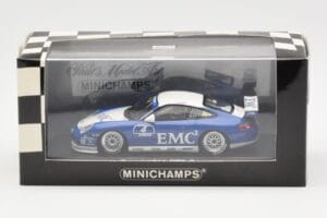 Porsche 911 996 GT3 Cup EMC2 #4 Hardt Porsche Carrera Cup 2004 Minichamps 1:43 400046204 Fém – 4. kép a 4-ből