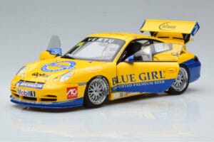 Porsche 911 996 GT3 Cup #88 Macau Winner 2005 AUTOart 1:18 80574 Fém – 2. kép a 7-ből