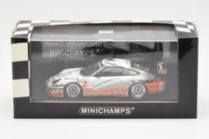 Porsche 911 996 GT3 Cup Mobil 1 #2 V. Ickx Carrera Cup 2004 Minichamps 1:43 403046282 Fém – 4. kép a 4-ből