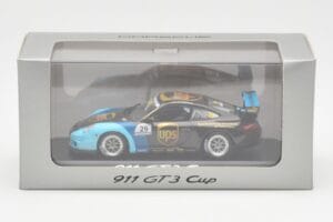 Porsche 911 996 GT3 Cup #29 D. Arnold UPS Porsche Supercup 2006 Minichamps 1:43 WAP02012416 Fém – 4. kép a 4-ből