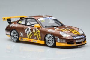 Porsche 911 996 GT3 Cup M. Marsh Carrera Cup Asia Winner 2004 AUTOart 1:18 80489 Fém – 5. kép a 7-ből