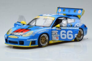 Porsche 911 996 GT3 R #6 24 Hours of Daytona GT Class Winner 2002 AUTOart 1:18 80273 Fém – 2. kép a 7-ből