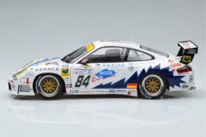 Porsche 911 996 GT3 R J. Ickx 24 Hours of Le Mans 2003 AUTOart 1:18 80379 Fém – 4. kép a 7-ből