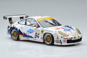 Porsche 911 996 GT3 R J. Ickx 24 Hours of Le Mans 2003 AUTOart 1:18 80379 Fém – 5. kép a 7-ből