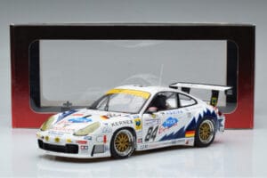 Porsche 911 996 GT3 R J. Ickx 24 Hours of Le Mans 2003 AUTOart 1:18 80379 Fém – 7. kép a 7-ből