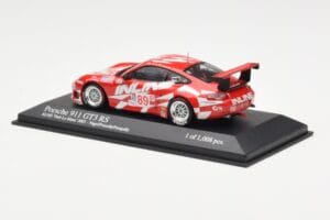 Porsche 911 996 GT3 RS Inline #89 B. Frisselle / D. Negri / S. Pumpelly ALMS Petit Le Mans 2003 Minichamps 1:43 400036989 Fém – 3. kép a 4-ből