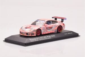 Porsche 911 996 GT3 RS Pink Sally #45 Petty / Jeanette Phoenix 250 2004 Minichamps 1:43 400046945 Fém – 2. kép a 4-ből