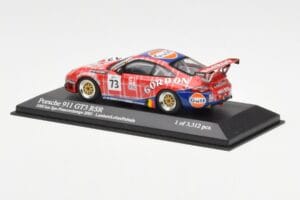 Porsche 911 996 GT3 RSR Gulf #73 Lambert / Lefort / Palttala 1000km Spa 2005 Minichamps 1:43 400056473 Fém – 3. kép a 4-ből