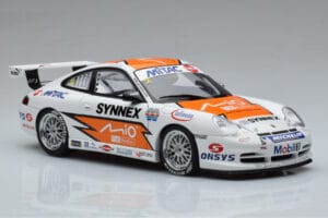 Porsche 911 996 GT3 R #1 C. Kwan Carrera Cup Asia 2004 AUTOart 1:18 80487 Fém – 5. kép a 7-ből