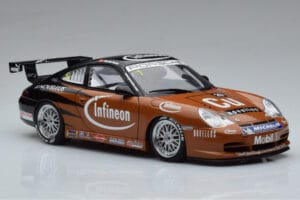 Porsche 911 996 GT3 R #2 S. Miau Carrera Cup Asia 2004 AUTOart 1:18 80488 Fém – 5. kép a 7-ből