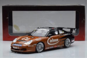Porsche 911 996 GT3 R #2 S. Miau Carrera Cup Asia 2004 AUTOart 1:18 80488 Fém – 7. kép a 7-ből