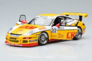 Porsche 911 997 GT3 Cup D. O'Young Carrera Cup Asia 2007 AUTOart 1:18 80785 Fém – 2. kép a 7-ből