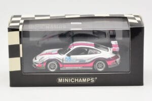 Porsche 911 997 GT3 Cup #56 M. Snow IMSA GT3 Challenge 2008 Minichamps 1:43 400086456 Fém – 4. kép a 4-ből