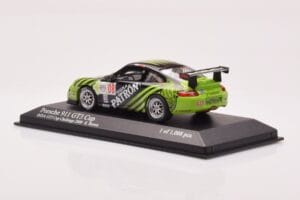 Porsche 911 997 GT3 Cup #8 E. Brown IMSA GT3 Challenge 2009 Minichamps 1:43 400096708 Fém – 3. kép a 4-ből