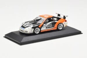 Porsche 911 997 GT3 Cup Noble Group #9 R. Meins Carrera Cup Asia Macau 2007 Minichamps 1:43 400076419 Fém – 2. kép a 4-ből