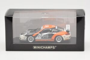 Porsche 911 997 GT3 Cup Noble Group #9 R. Meins Carrera Cup Asia Macau 2007 Minichamps 1:43 400076419 Fém – 4. kép a 4-ből
