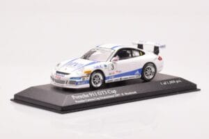 Porsche 911 997 GT3 Cup Porsche Carrera Cup #3 R. Westbrook 2007 Minichamps 1:43 400076483 Fém – 2. kép a 4-ből