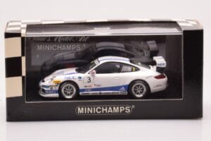 Porsche 911 997 GT3 Cup Porsche Carrera Cup #3 R. Westbrook 2007 Minichamps 1:43 400076483 Fém – 4. kép a 4-ből