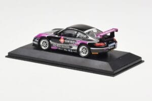 Porsche 911 997 GT3 Cup Swissvax #30 K. Sasaki Carrera Cup Asia Macau 2007 Minichamps 1:43 400076430 Fém – 3. kép a 4-ből