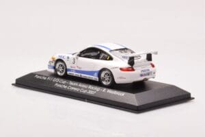 Porsche 911 997 GT3 Cup #3 Team Araxa Racing R. Westbrook Porsche Carrera Cup 2007 Minichamps 1:43 WAP02012318VKK Fém – 3. kép a 4-ből