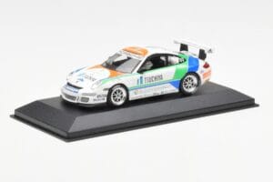 Porsche 911 997 GT3 Cup Tsuchiya #80 K. Sawa Carrera Cup Asia Macau 2007 Minichamps 1:43 400076480 Fém – 2. kép a 4-ből