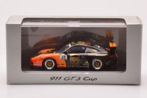 Porsche 911 997 GT3 Cup #29 UPS M. Ragginger 2007 Minichamps 1:43 WAP02012118 Fém – 4. kép a 4-ből