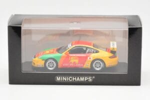 Porsche 911 997 GT3 Cup Visit Sri Lanka #6 D. Malagamuwa Carrera Cup Asia Macau 2007 Minichamps 1:43 400076406 Fém – 4. kép a 4-ből