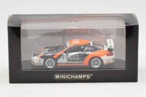 Porsche 911 997 GT3 Cup Noble Group #6 D. Watts Carrera Cup GB 2009 Minichamps 1:43 400076409 Fém – 4. kép a 4-ből