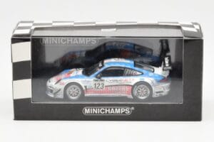 Porsche 911 997 GT3 R Cybernet #123 Fumal / Thiry / Rosenlad / Lefort 24 Hours of Spa 2011 Minichamps 1:43 400118923 Fém – 4. kép a 4-ből