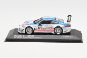 Porsche 911 997 GT3 R Cybernet #123 Fumal / Thiry / Rosenlad / Lefort 24 Hours of Spa 2011 Minichamps 1:43 400118923
