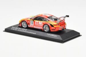 Porsche 911 997 GT3 R ITAS #18 De Lorenzi / Bonetti / Caccia / Bontempelli 24 Hours of Spa 2011 Minichamps 1:43 400118918 Fém – 3. kép a 4-ből