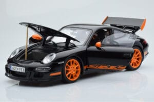 Porsche 911 997 GT3 RS Fekete AUTOart 1:18 WAP02112017 Fém – 2. kép a 8-ből