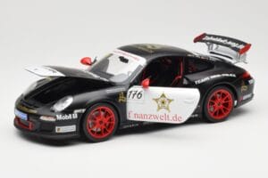 Porsche 911 997 GT3 RS #176 Team Ring Police VLN 2011 Norev 1:18 187570 Fém – 2. kép a 8-ből