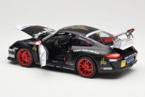 Porsche 911 997 GT3 RS #176 Team Ring Police VLN 2011 Norev 1:18 187570 Fém – 5. kép a 8-ből