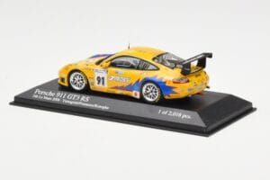 Porsche 911 997 GT3 RS T2M #91 Yamagishi / Fournoux / Konopka 24 Hours of Le Mans 2006 Minichamps 1:43 400066991 Fém – 3. kép a 4-ből