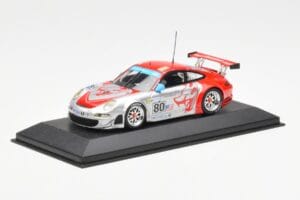Porsche 911 997 GT3 RSR Flying Lizard #80 S. Neiman / J. Bergmeister / J. van Overbeek 24 Hours of Le Mans 2008 Minichamps 1: – 2. kép a 4-ből