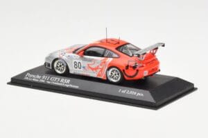 Porsche 911 997 GT3 RSR Flying Lizard #80 S. Neiman / P. Long / J. Van Overbeek 24 Hours of Le Mans 2006 Minichamps 1:43 4000 – 3. kép a 4-ből