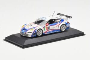 Porsche 911 997 GT3 RSR #93 Nielsen / C. Ehret / A. Simonsen 24 Hours of Le Mans 2007 Minichamps 1:43 400076793 Fém – 2. kép a 4-ből